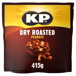 Tesco Kp Dry Roasted Peanuts 415G offer