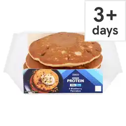Tesco Tesco High Protein 4 Blueberry Protein Pancakes offer