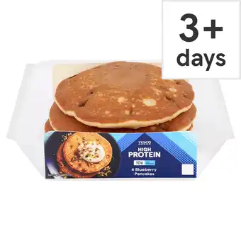 Tesco Tesco High Protein 4 Blueberry Protein Pancakes offer