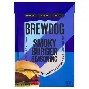 Tesco BrewDog Smoky Burger Seasoning 25g offer