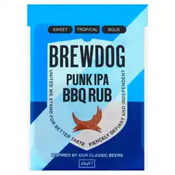 Tesco BrewDog Punk IPA BBQ Rub 25g offer