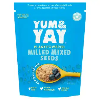 Tesco Yum & Yay Milled Mixed Seeds 200g offer
