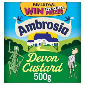 Tesco Ambrosia Devon Custard 500G offer