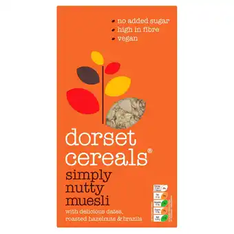 Tesco Dorset Cereals Simply Nutty Muesli 560G offer