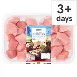 Tesco Tesco British Diced Pork 500G offer