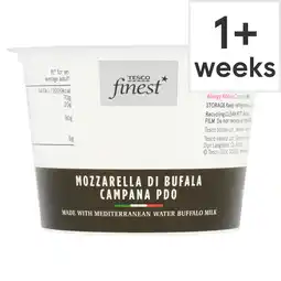 Tesco Tesco Finest Mozzarella Di Bufala Campana PDO 200g offer