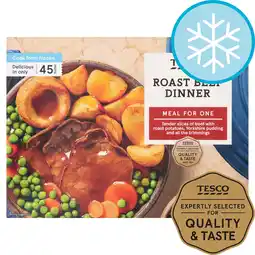 Tesco Tesco Roast Beef Dinner 400G offer