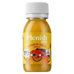 Tesco Plenish Kids Mango Vitamin Shot 60ml offer