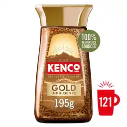 Tesco Kenco Gold Indulgence Instant Coffee 195G offer