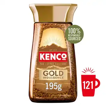 Tesco Kenco Gold Indulgence Instant Coffee 195G offer