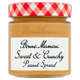 Tesco Bonne Maman Sweet & Crunchy Peanut Spread 230g offer