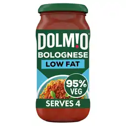 Tesco Dolmio Low Fat Bolognese Sauce 450g offer