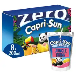 Tesco Capri-Sun Zero Jungle 8 x 200ml offer