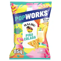 Tesco Popworks Pina Colada Sharing Crisps 85g offer