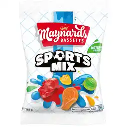 Tesco Maynards Bassetts Sports Mix Sweets Bag 165g offer