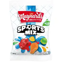 Tesco Maynards Bassetts Sports Mix Sweets Bag 165g offer