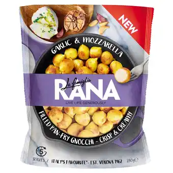 Tesco La Famiglia Rana Garlic & Mozzarella Gnocchi 280g offer