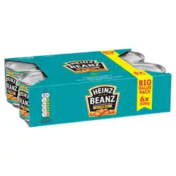Tesco Heinz Baked Beans in Tomato Sauce 6x200G offer