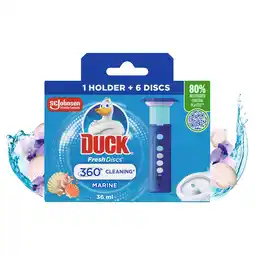 Tesco DUCK STARTER KIT FRESH DISCS MARINE 36ML offer