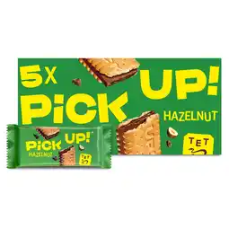 Tesco Bahlsen Pick Up! Hazelnut Chocolate Biscuit Bars Multipack, 5x28g offer
