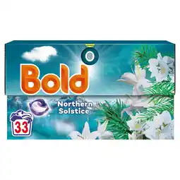 Tesco Bold All in One Washing Liquid Pods Northern Solstice 33 washes 646.8g offer