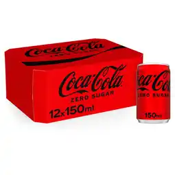 Tesco Coca-Cola Zero Sugar 12 x 150ml offer