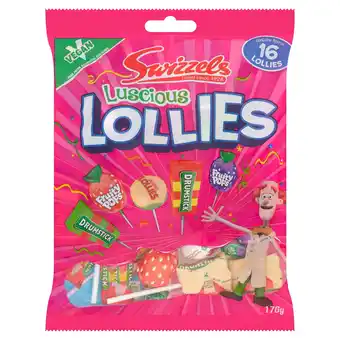 Tesco Swizzels Luscious Lollies 176G offer