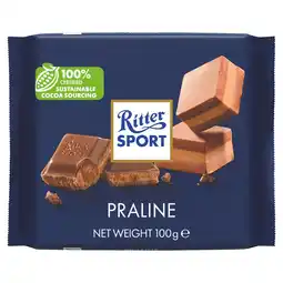 Tesco Ritter Sport Praline 100G offer