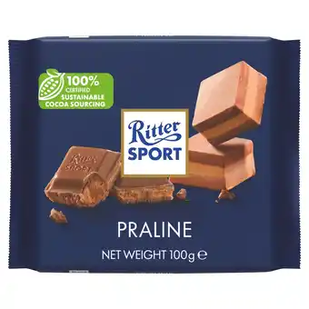 Tesco Ritter Sport Praline 100G offer