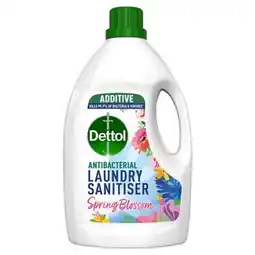 Tesco Dettol Antibacterial Laundry Cleanser Spring Blossom 2.5L offer