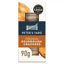 Tesco Peter's Yard Original Sourdough crackers 90g offer