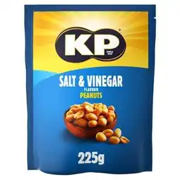 Tesco Kp Salt & Vinegar Peanuts 225G offer