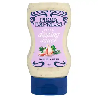 Tesco Pizza Express Garlic & Herb Pizza Dipping Sauce 255G offer