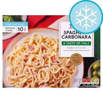 Tesco Tesco Spaghetti Carbonara 400g offer