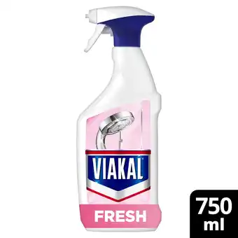 Tesco Viakal Fresh Scent Limescale Remover Spray - Spring Rose 750ml offer