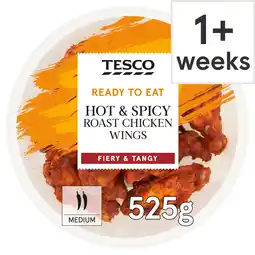 Tesco Tesco Hot & Spicy Roast Chicken Wings 525g offer