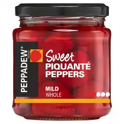 Tesco Peppadew Sweet Piquante Peppers Mild Whole 260g offer