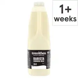 Tesco Trewithen Dairy Barista Cornish Milk 1 Litre offer