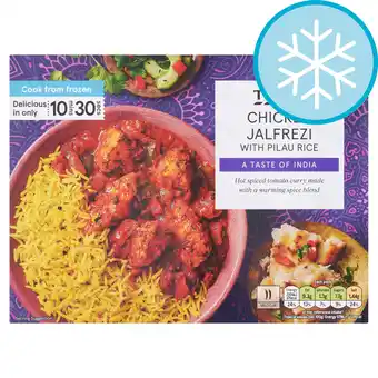 Tesco Tesco Chicken Jalfrezi With Pilau Rice 400G offer
