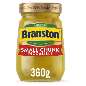 Tesco Branston Small Chunk Piccalilli 360g offer
