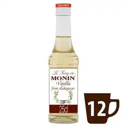 Tesco Monin Vanilla Syrup 25Cl offer
