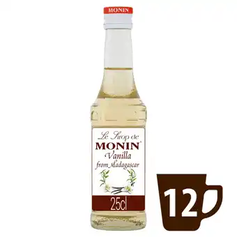 Tesco Monin Vanilla Syrup 25Cl offer