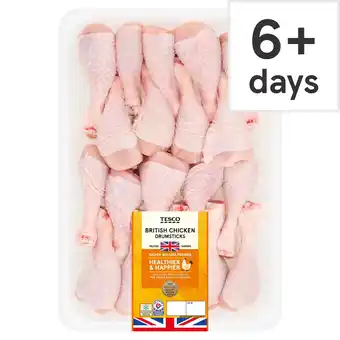 Tesco Tesco British Chicken Drumsticks 1.7kg offer