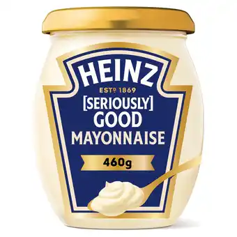 Tesco Heinz Seriously Good Mayonnaise 460G offer