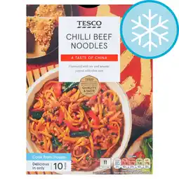 Tesco Tesco Chili Beef Noodles 400g offer