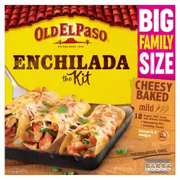 Tesco Old El Paso Cheesy Baked Enchilada Kit 995G offer