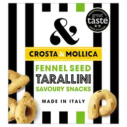 Tesco Crosta & Mollica Tarallini Fennel Seed 170G offer
