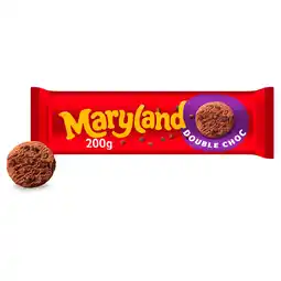 Tesco Maryland Double Choc Cookies 200g offer