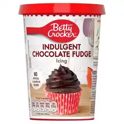 Tesco Betty Crocker Chocolate Fudge Icing 400G offer