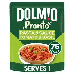 Tesco Dolmio Pronto Pasta & Sauce - Tomato & Basil 200g offer